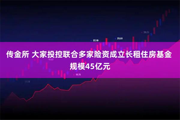 传金所 大家投控联合多家险资成立长租住房基金 规模45亿元